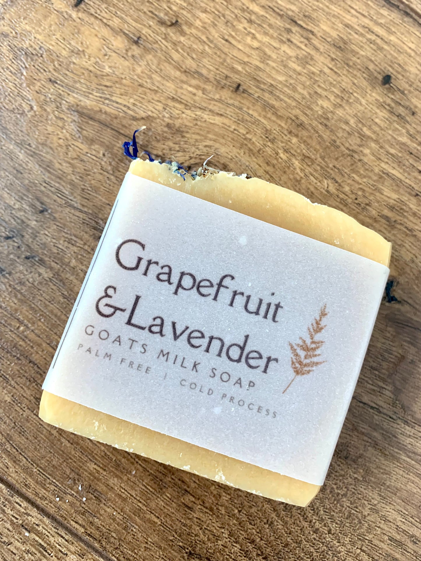 Grapefruit & Lavender Goat Milk Soap