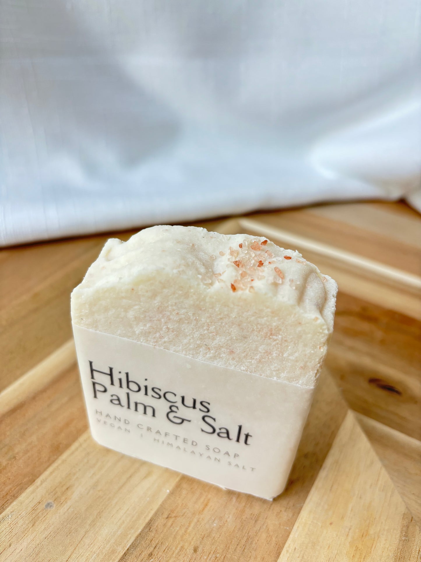 Hibiscus Palm & Salt Soap