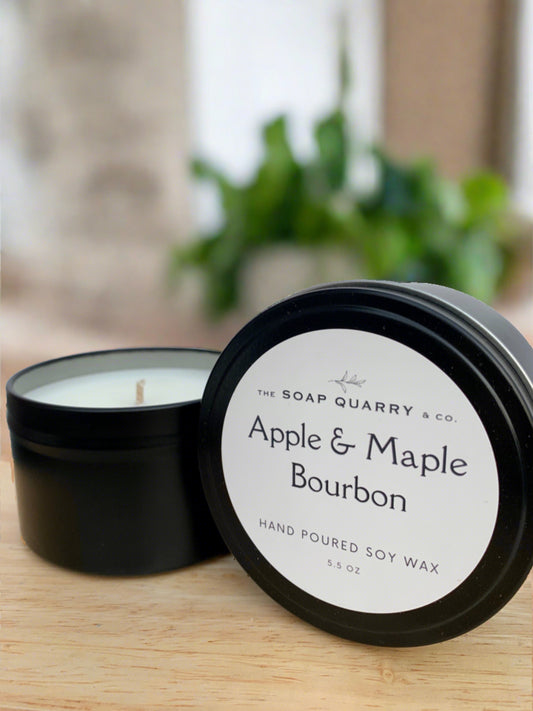 Apple & maple Bourbon Candle