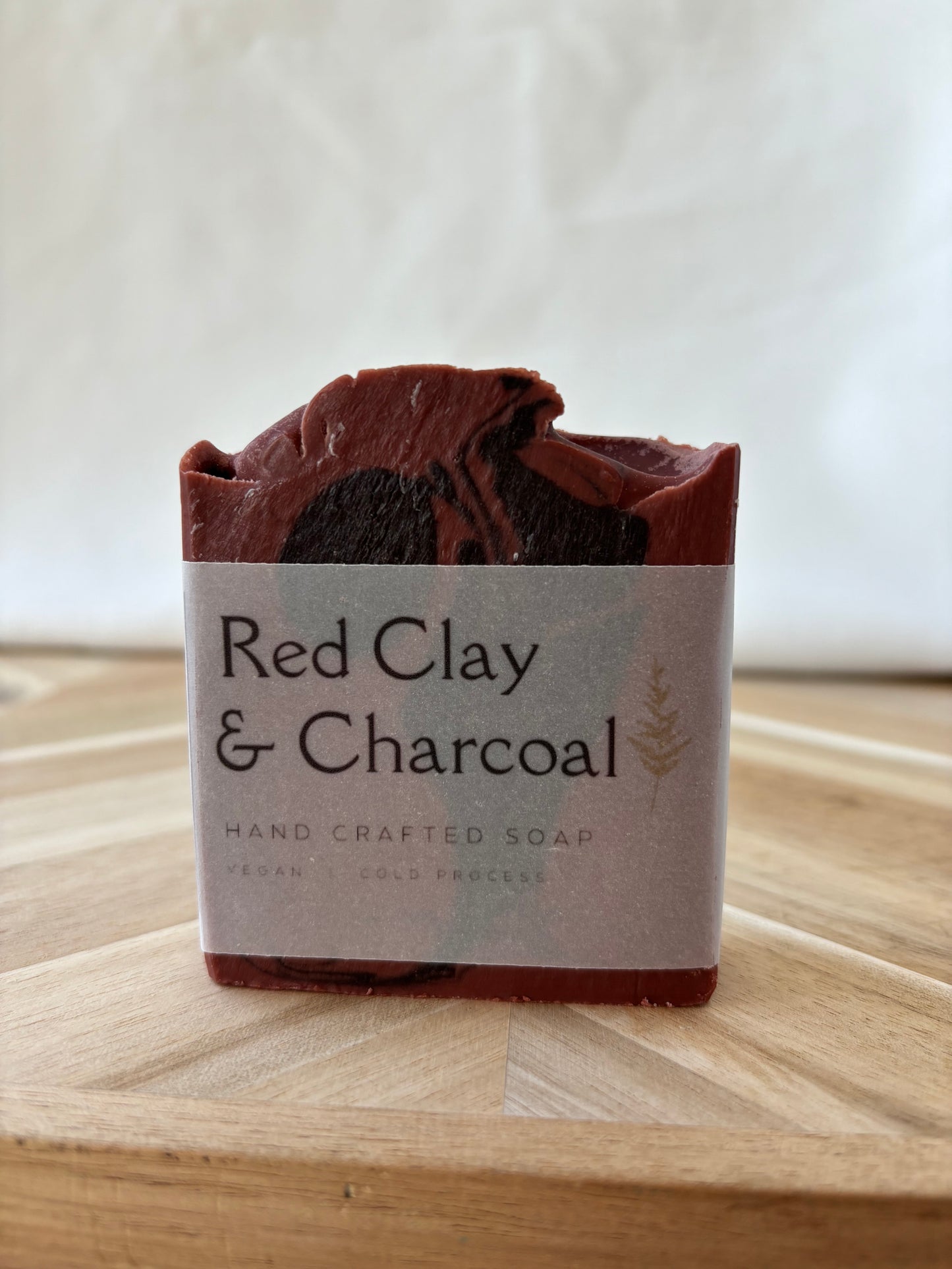 Red Clay & Charcoal Soap
