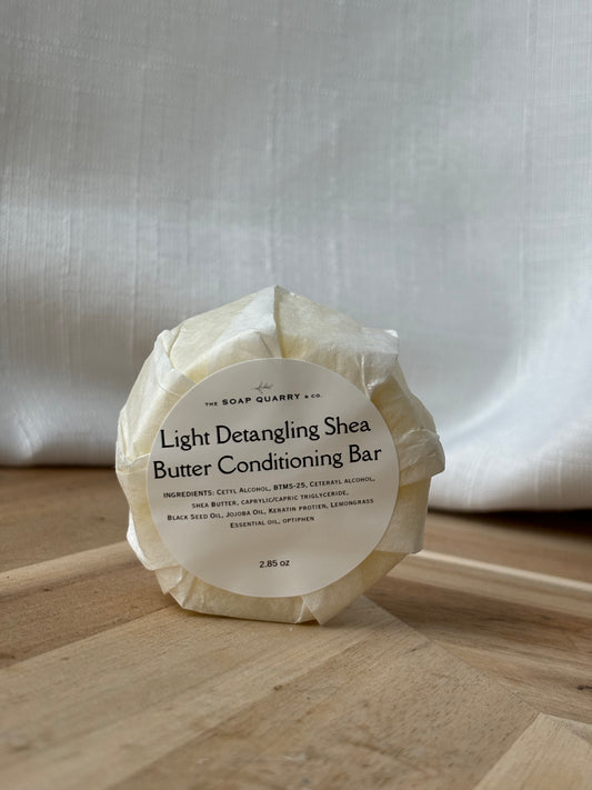 Light Detangling Shea Butter Conditioning Bar