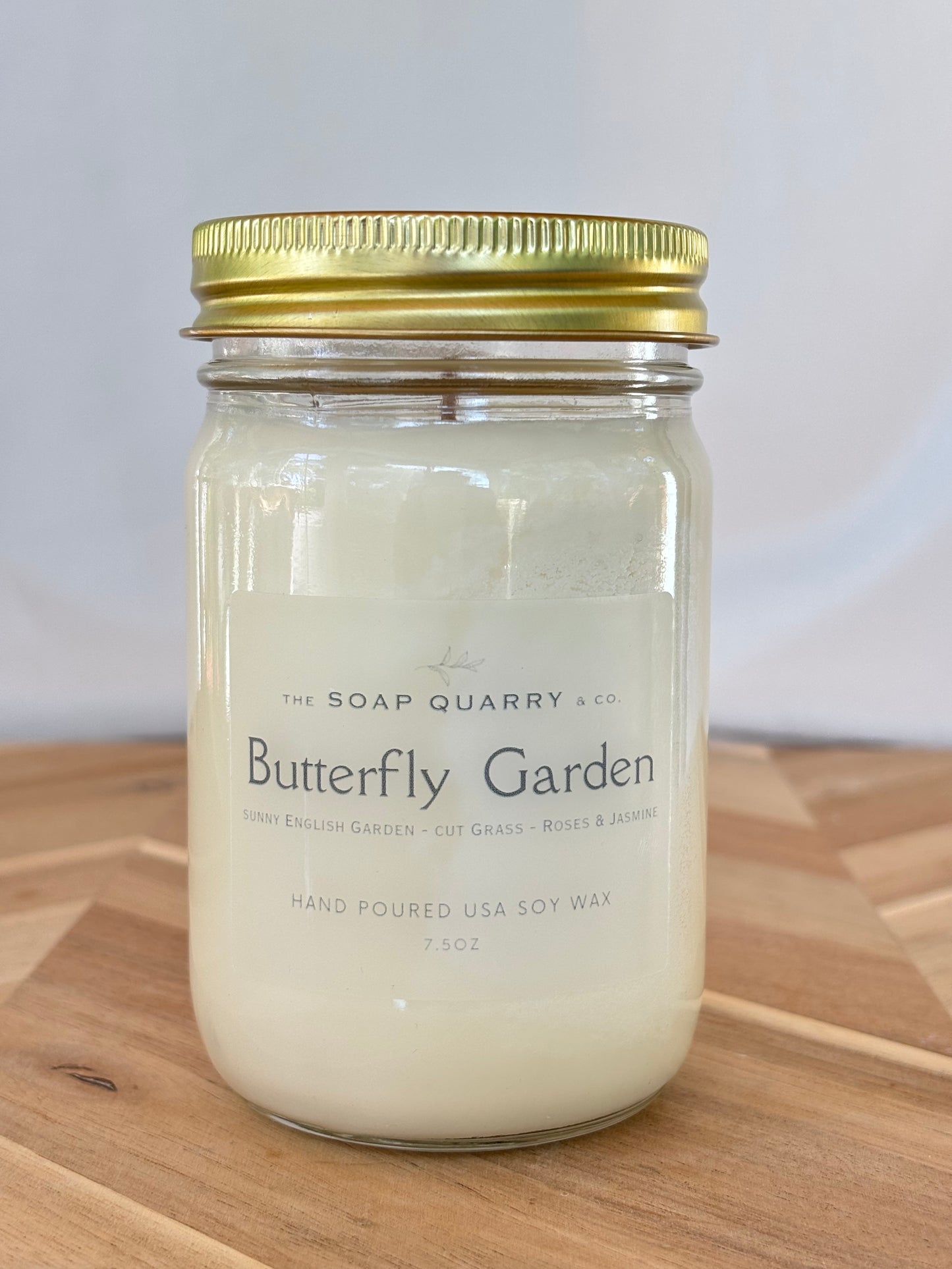 Butterfly Garden Candle