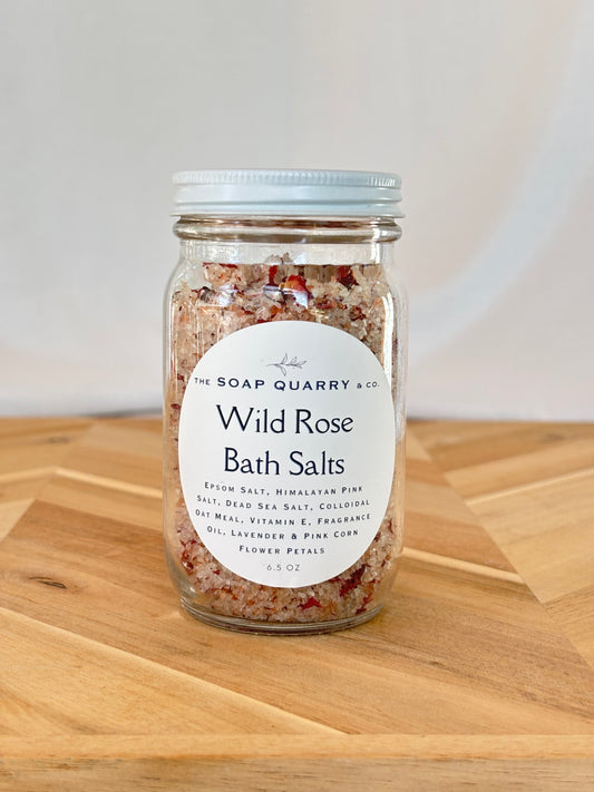 Wild Rose Mineral Bath Soak