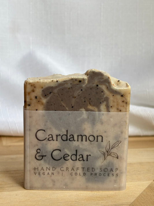 Cardamon & Cedar Soap