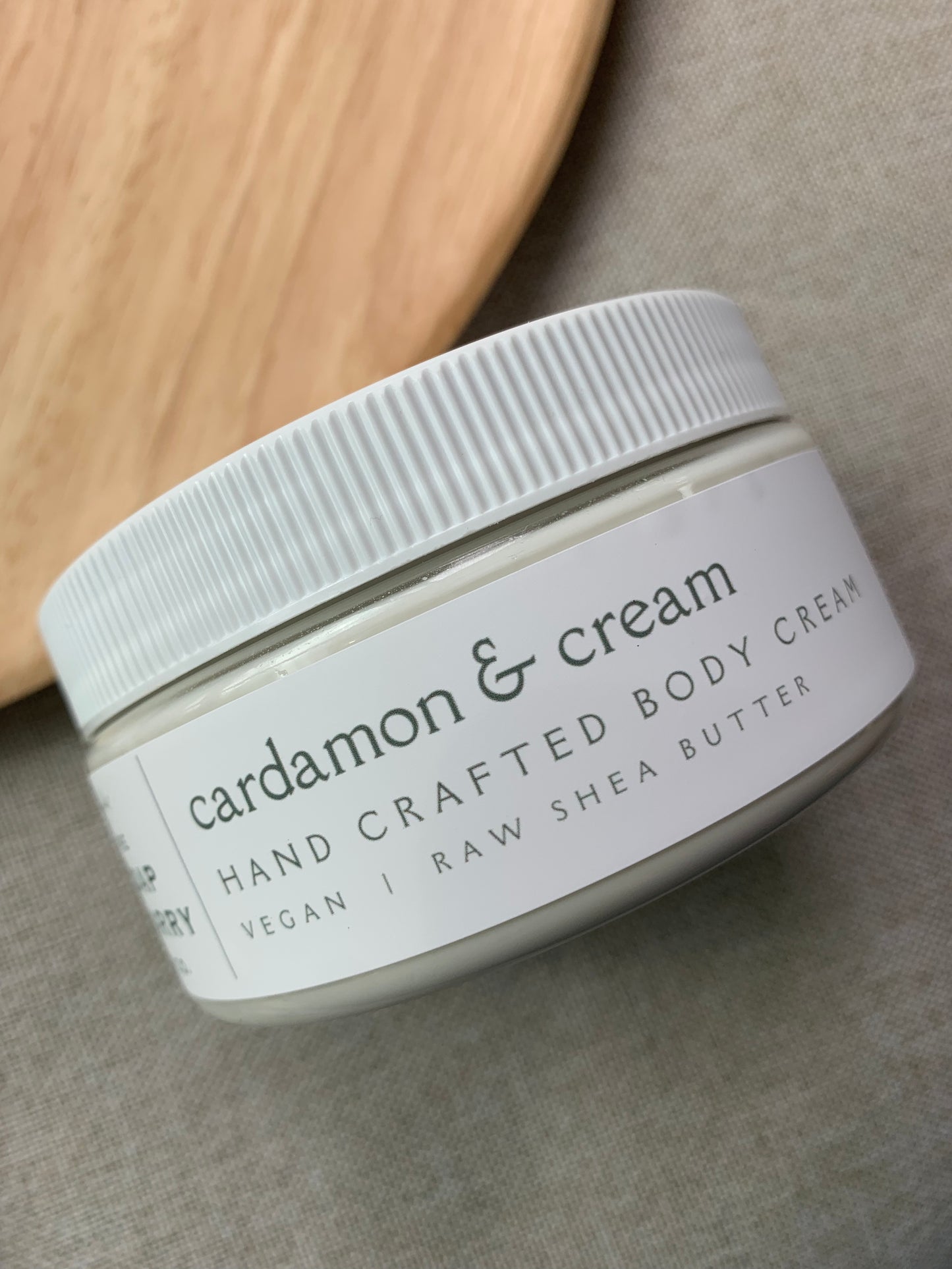 Cardamon & Cream with Raw Shea Body Butter